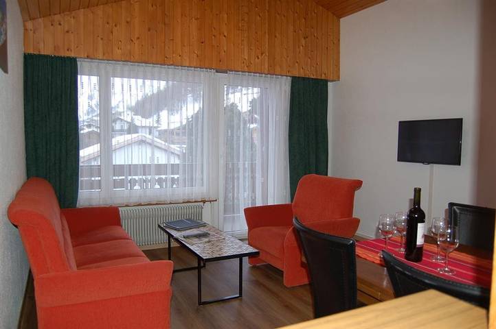 Gîte pour 4 personnes, avec balcon, adapté aux familles à Saas-Fee - 4
