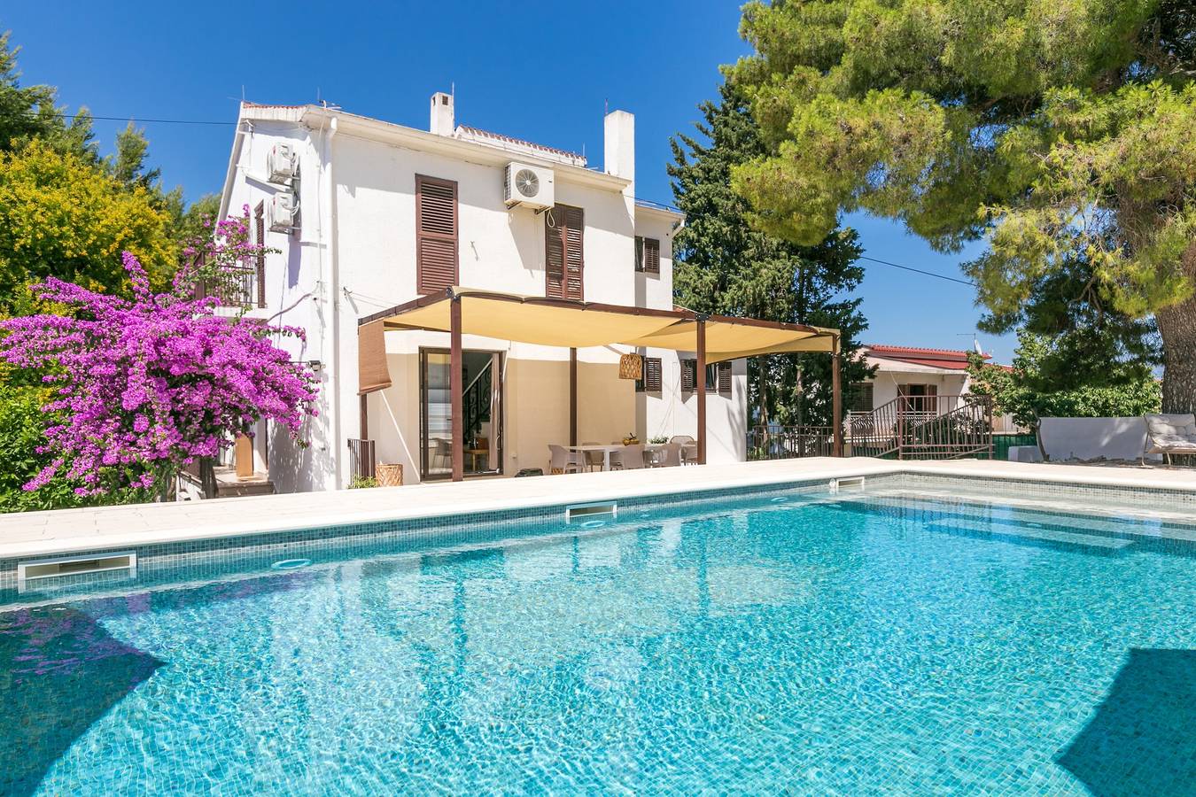 3-Zimmer-Haus mit Terrasse und Meerblick Arbanija, Ciovo K-24430 in Ciovo