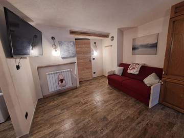 Gîte pour 4 personnes, avec balcon et vue à Oulx