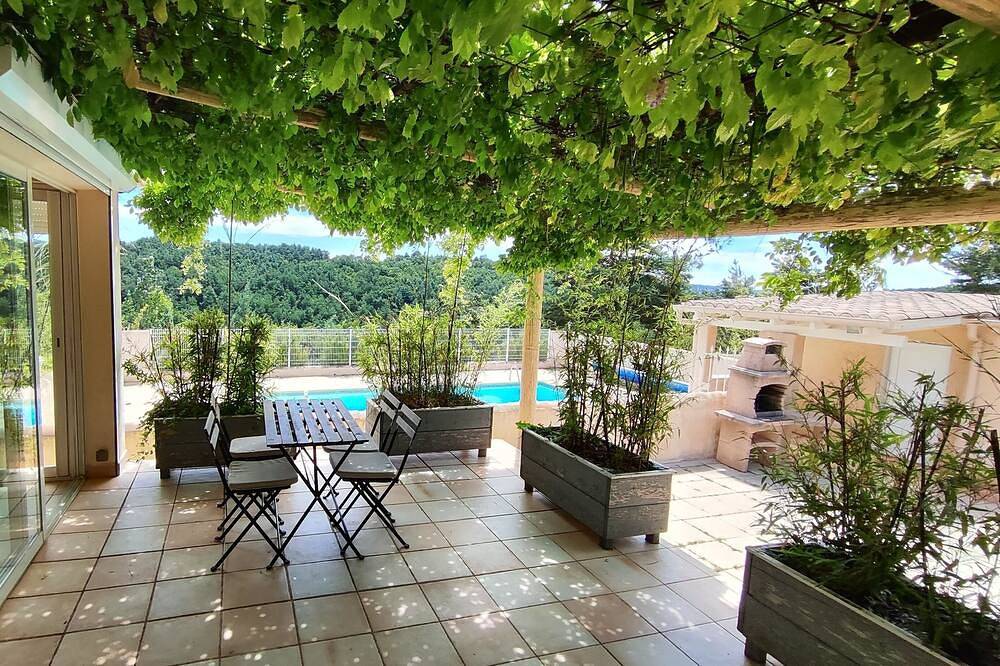 Propriété de Campagne, Piscine et vue in Simiane-la-Rotonde, Forcalquier und Umgebung