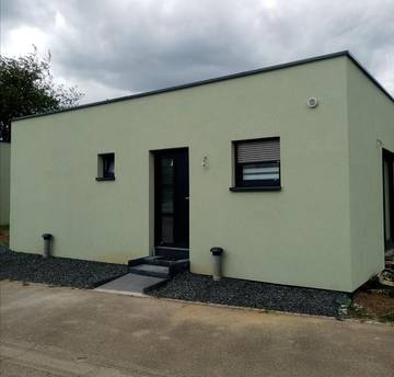 Gîte pour 4 personnes, avec terrasse et vue à Betschdorf