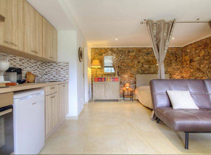 Studio pour 2 personnes, avec jardin en Corse - 4
