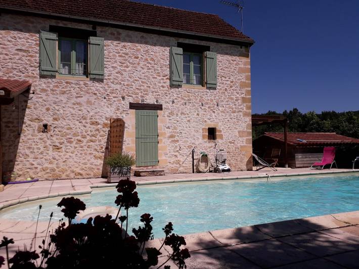 Gîte pour 6 personnes, avec Piscine à Saint-André-d'Allas - 3