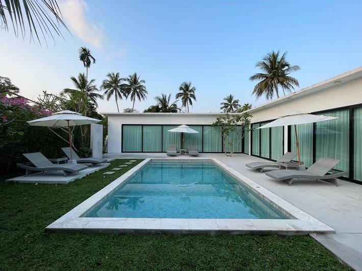 Villa pour 6 personnes, avec piscine ainsi que jardin et vue dans Koh Samui