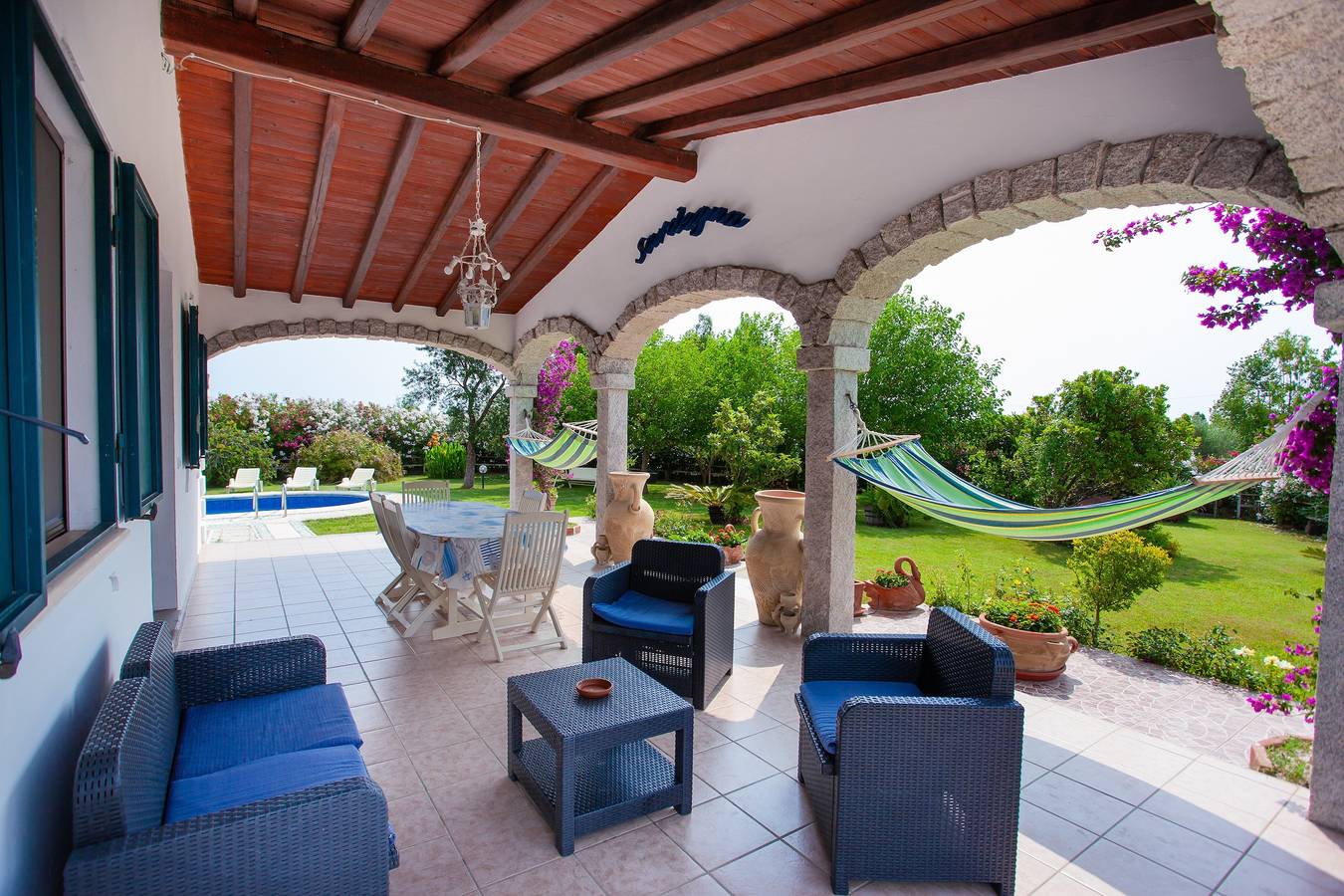 "Villa Funtana Cortese" with Private Pool, Wi-Fi & Air Conditioning in Orosei, Nuoro Province