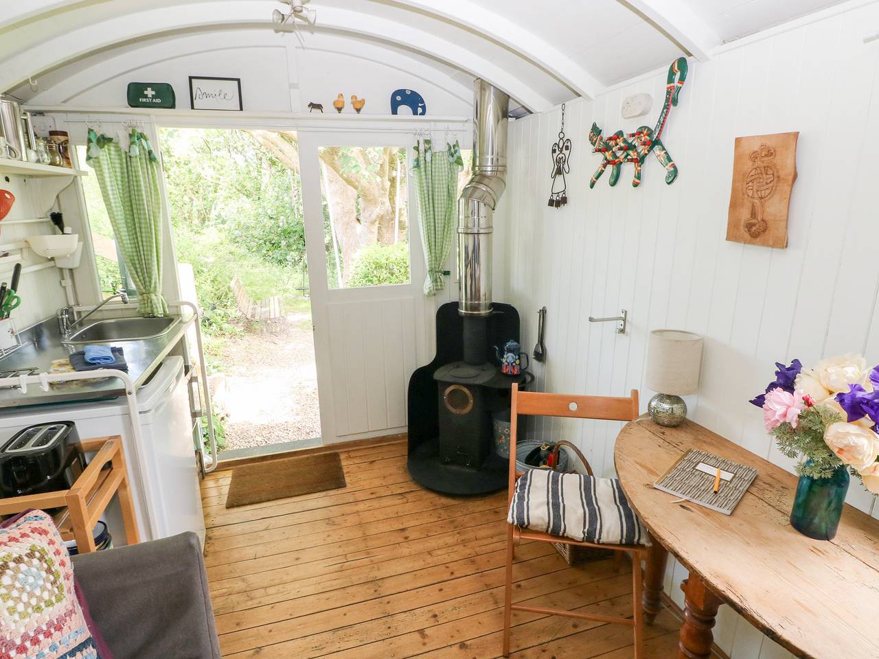 Hütte für 2 Personen mit Garten in Solva, Pembrokeshire