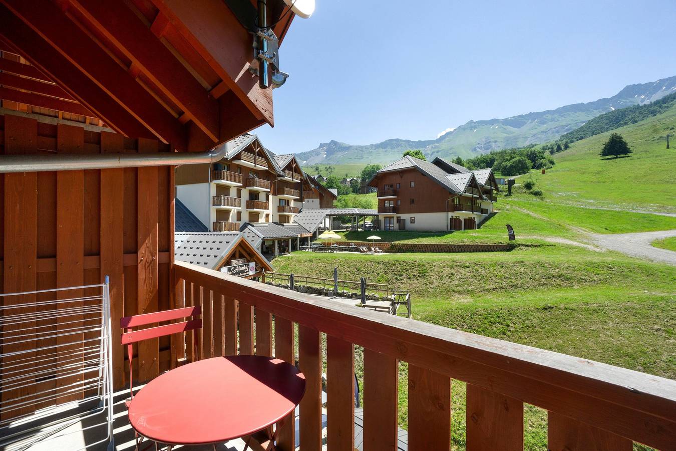 Appartement entier, Appartement 'A3 405 Appart Au Pied Des Pistes' avec vue sur montagne et balcon in Saint-François-Longchamp, Le Grand Domaine
