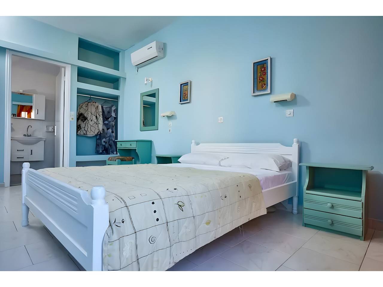 Ganze Wohnung, Ferienwohnung 'No 2' mit Meerblick, Wi-Fi und Klimaanlage in Karpathos