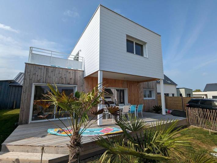 Location de vacances pour 7 personnes, avec jardin et vue à Hirel - 2