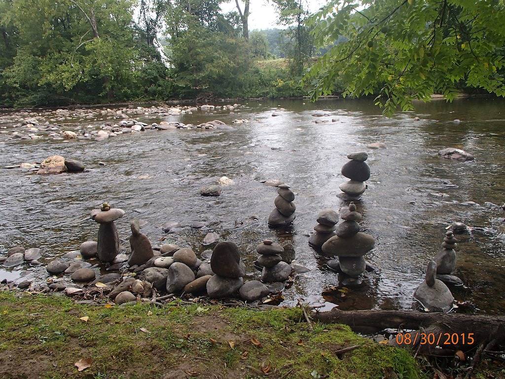 Riverfront Log Cabin 1 1/2 Meile vom Eingang des Gsm-Nationalparks in Townsend, Blount County