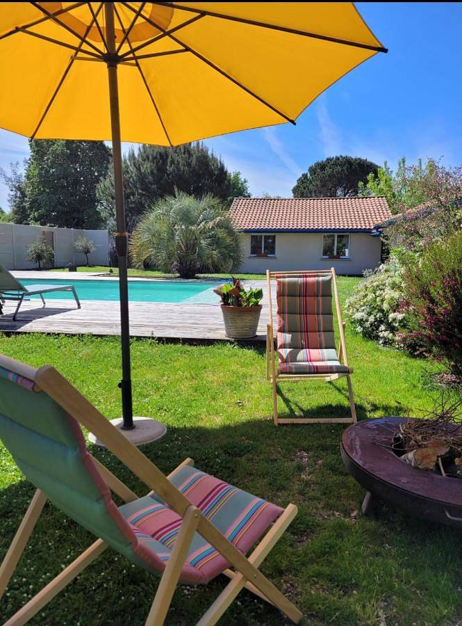 Maison de vacances pour 5 personnes, avec jardin ainsi que piscine et vue - 1
