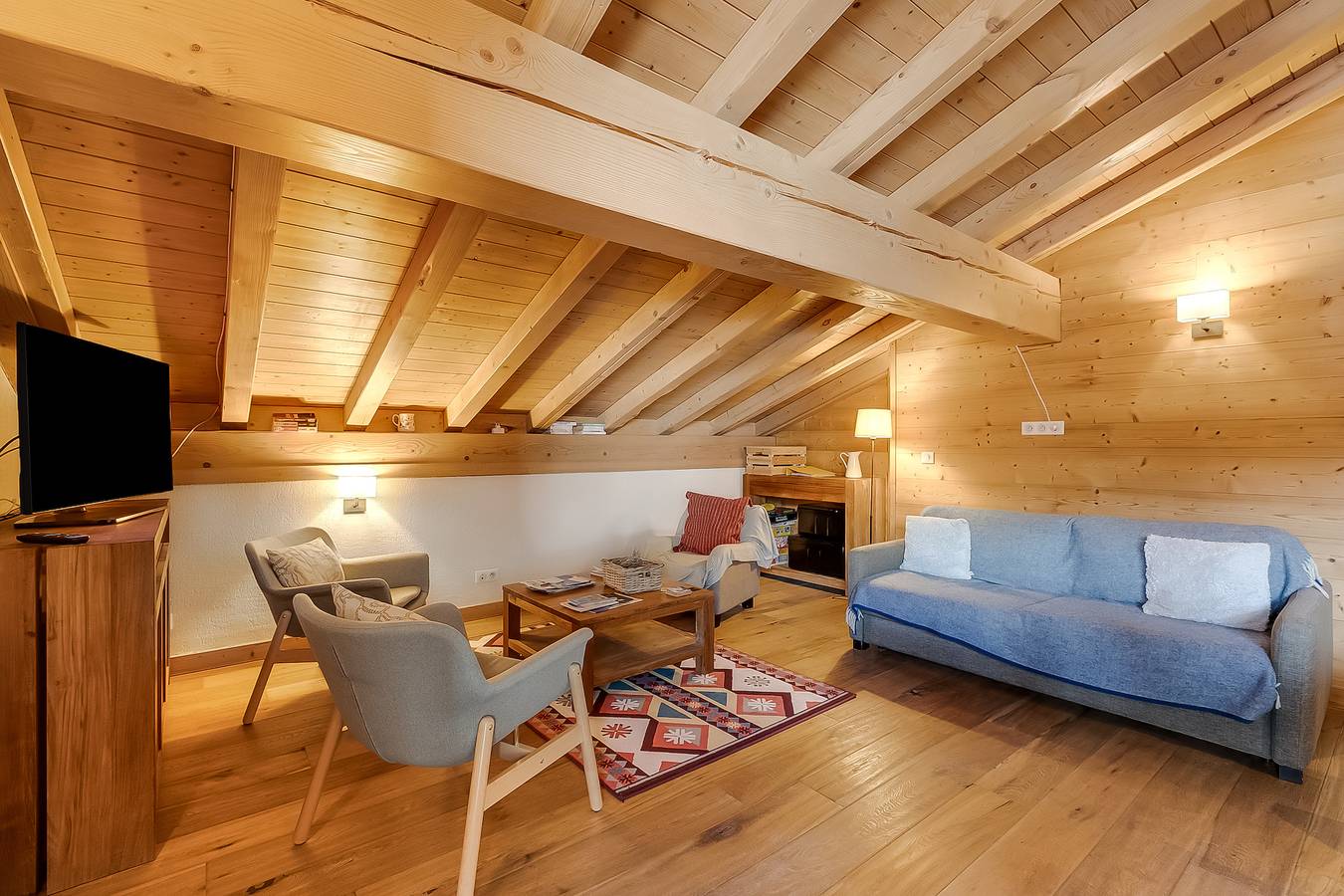Apartamento entero, L'Ours Bleu B33 - Ski in Ski out in Vallorcine, Macizo del Mont Blanc