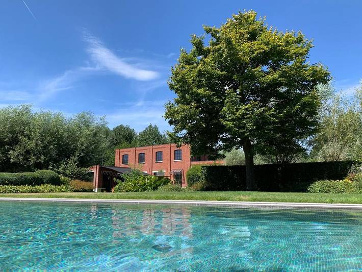 Gîte pour 4 personnes, avec piscine et jacuzzi ainsi que balcon et sauna à Oosterzele - 2