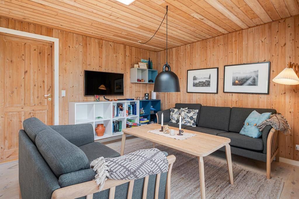 Ferienhaus in Skodbjerge nah am Meer und am Fjord mit Blick auf die Dünen in Skodbjerge, Hvide Sande