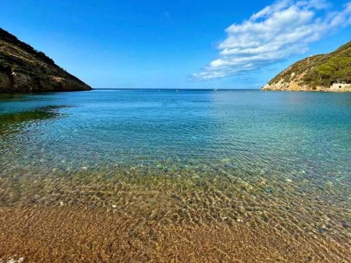 Chalet für 5 Personen, mit Garten und Ausblick auf Elba