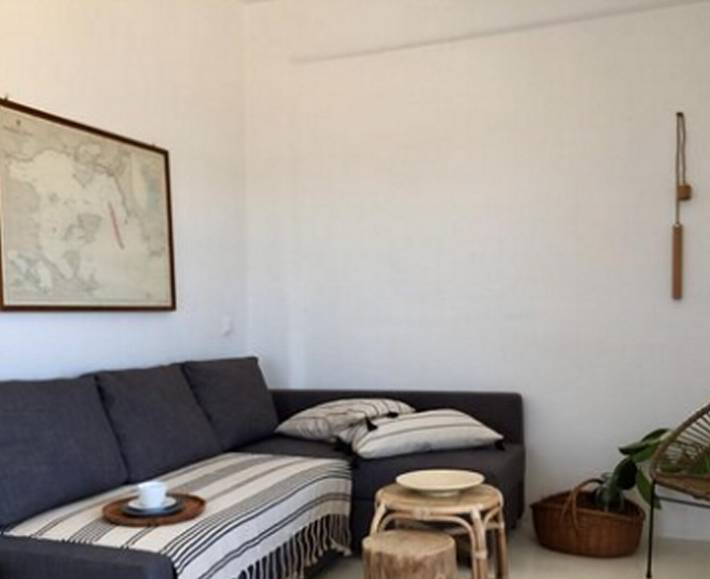 Villa pour 3 personnes, avec balcon ainsi que jardin et vue sur l’océan dans Antiparos - 4