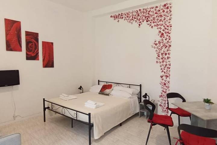 Ferienwohnung für 3 Personen, mit Garten