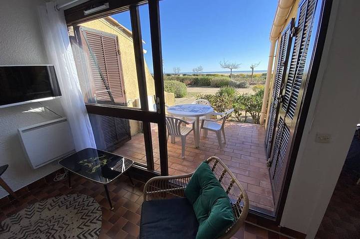 Location de vacances pour 4 personnes, avec terrasse dans Plage Le Grau De Leucate