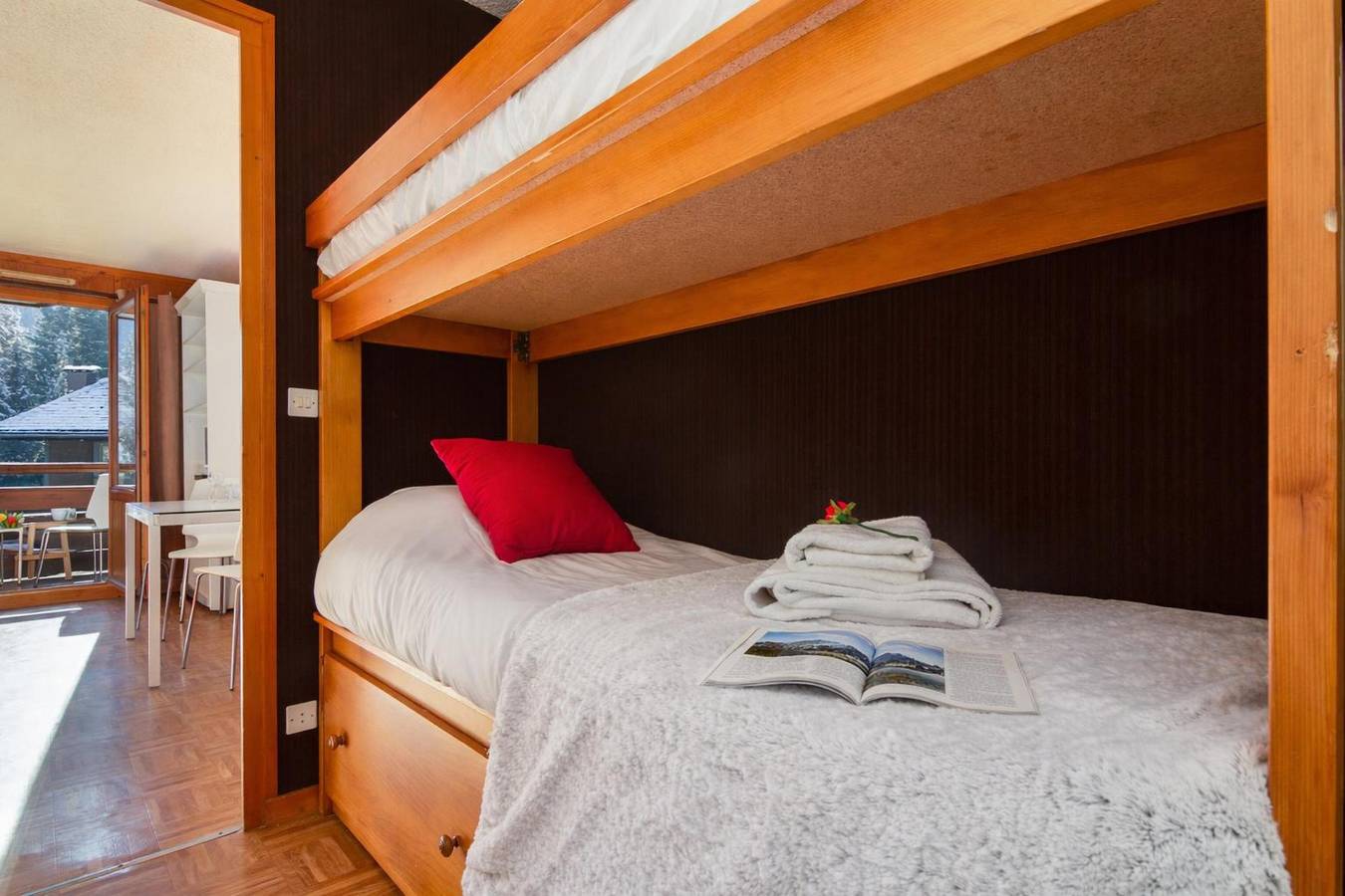 Apartamento entero, Résidence Le Prarion 24A ski in/ski out in Les Houches, Macizo del Mont Blanc