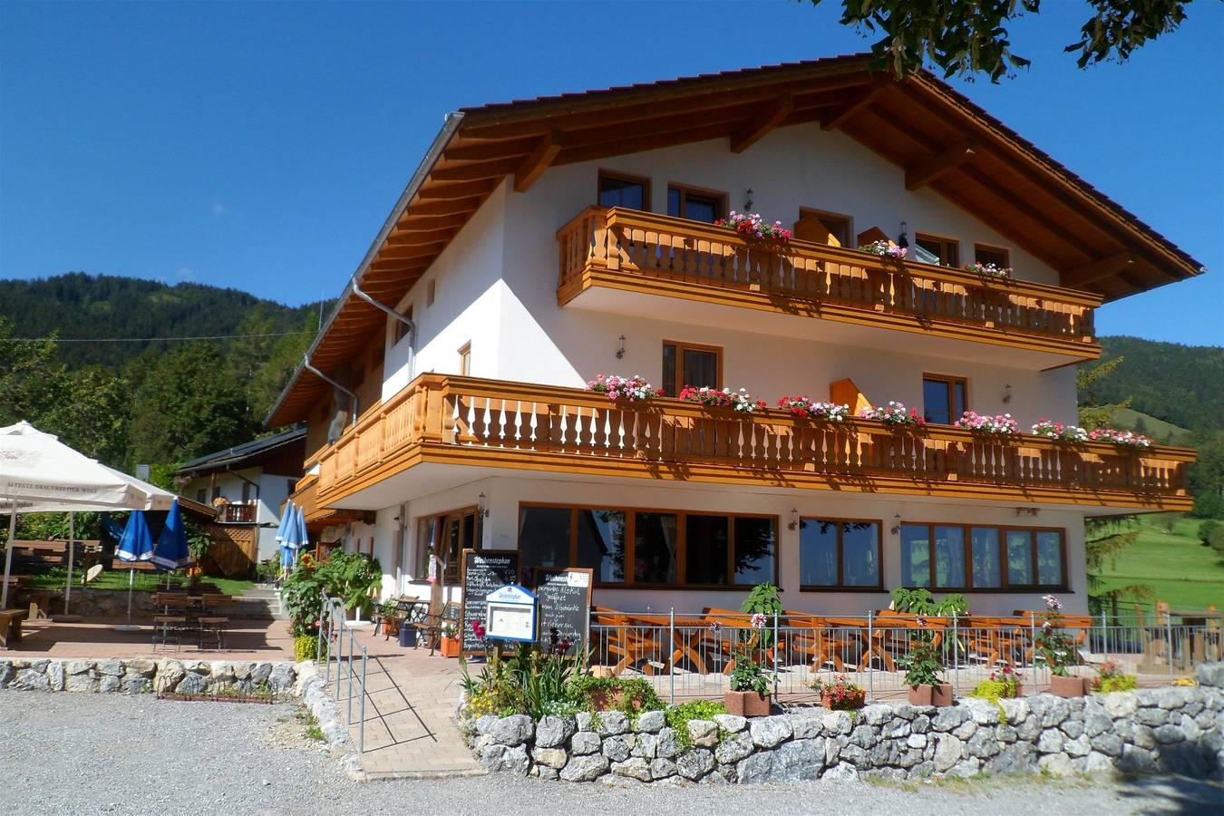 Berggasthaus Kraxenberger - Einzelzimmer mit Dusche/Wc in Wendelstein, Brannenburg