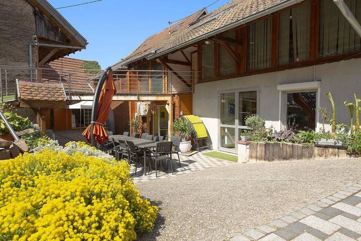 Location de vacances pour 2 personnes, avec Jacuzzi ainsi que Terrasse et Sauna à Osenbach