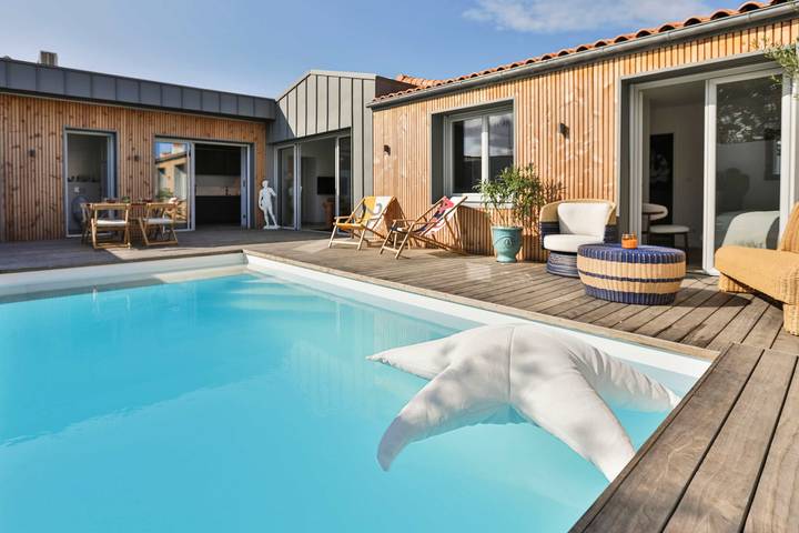Maison de vacances pour 8 personnes, avec piscine et terrasse - 1