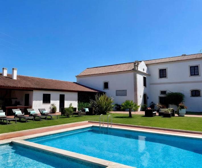 Hostal para 2 personas, con Terraza y Jardín además de Piscina para niños y Piscina en Santarém - 2