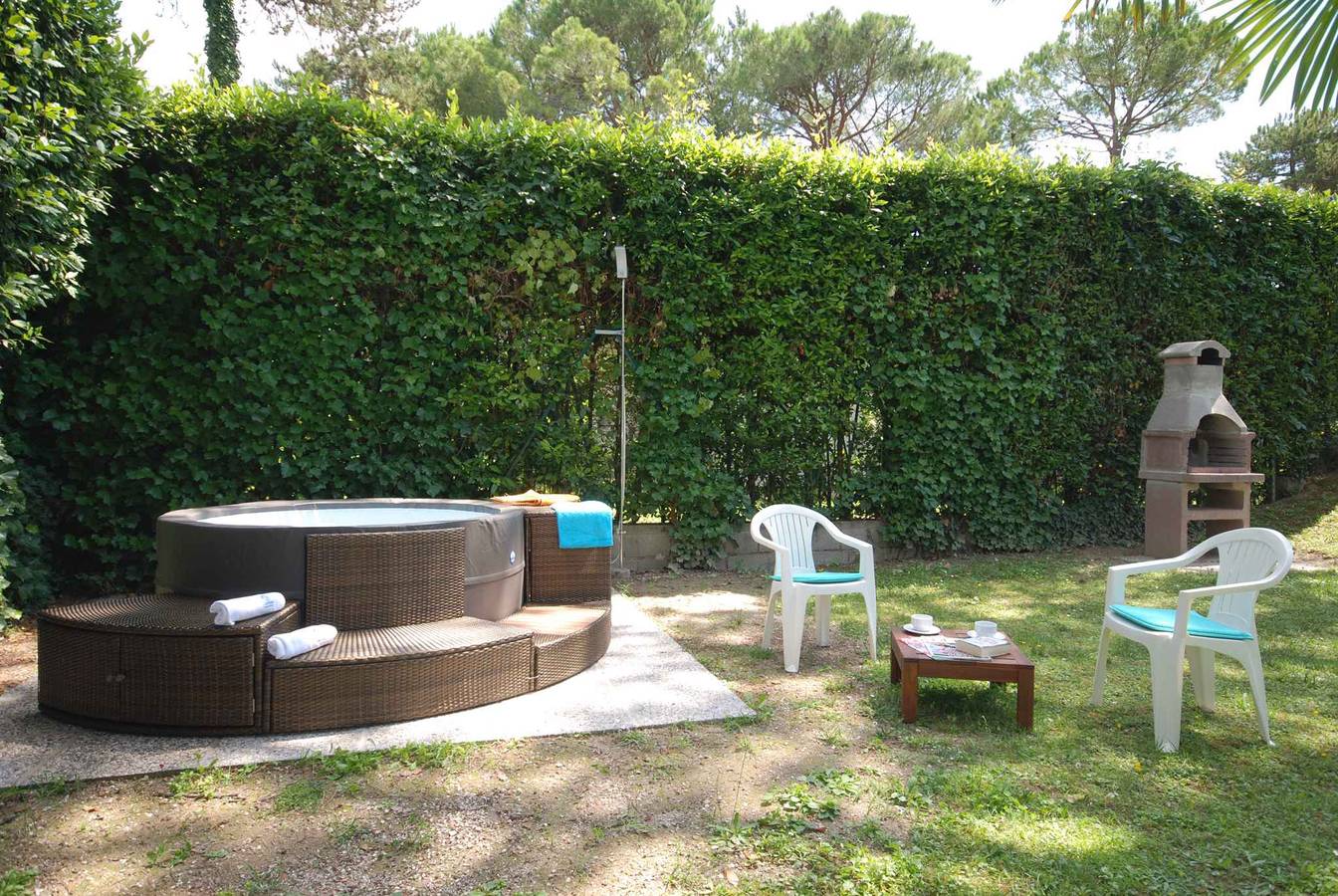 Casa vacanze con vasca idromassaggio  in Lignano Pineta, Lignano Sabbiadoro