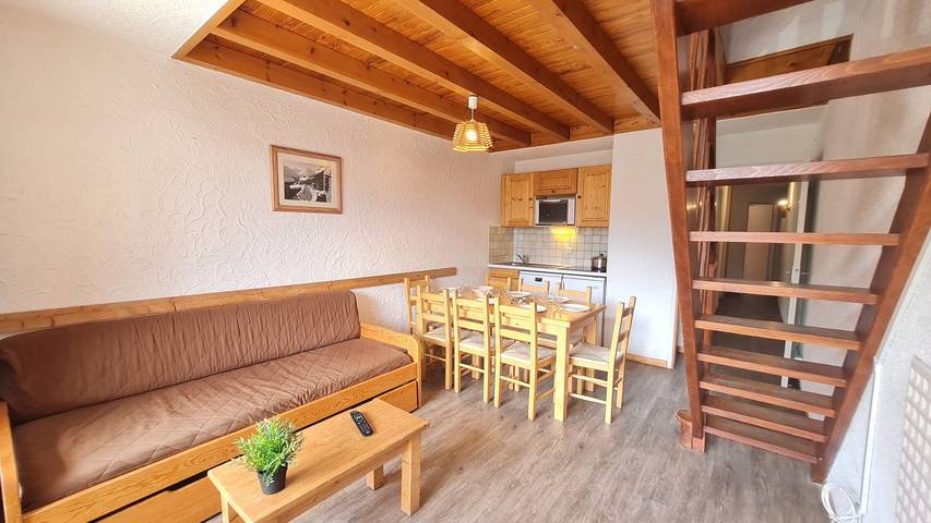 Gîte pour 8 personnes, avec balcon dans Office De Tourisme Des Deux Alpes Front De Neige - 2