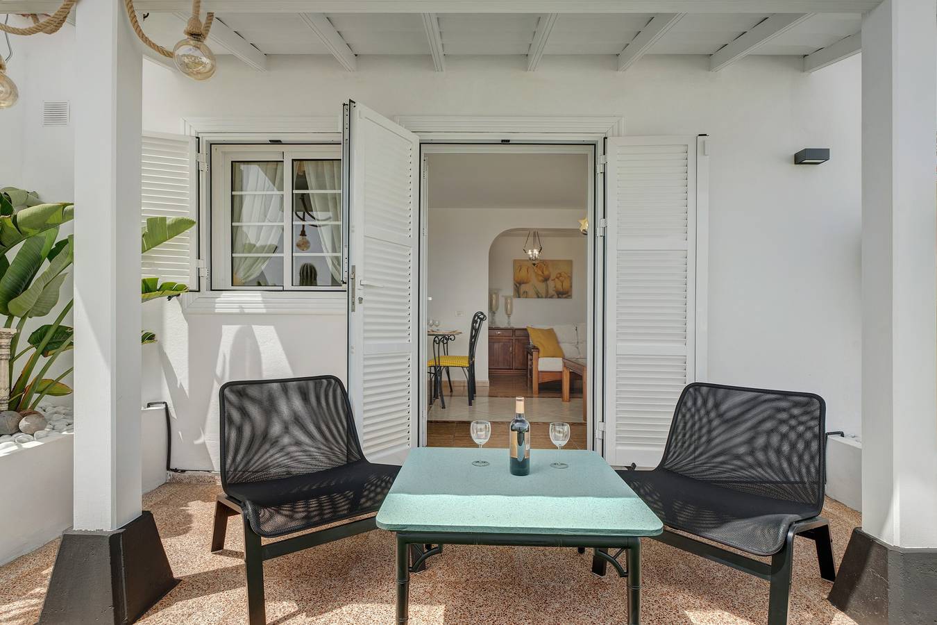 Ferienhaus 'Morgana' mit Meerblick, privater Terrasse und Wi-Fi in Abades, Arico