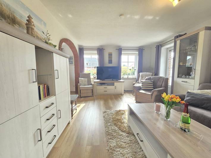 Ferienwohnung für 4 Personen, mit Terrasse und Garten in Norden