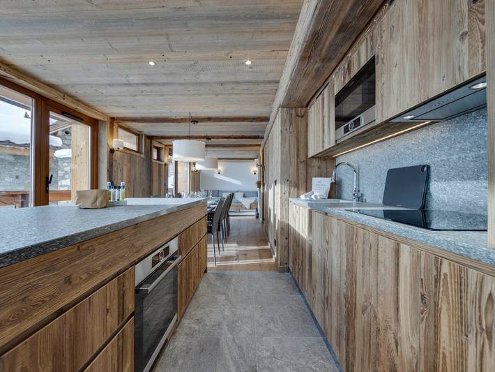 Chalet pour 8 personnes, avec balcon, animaux acceptés à Tignes - 4