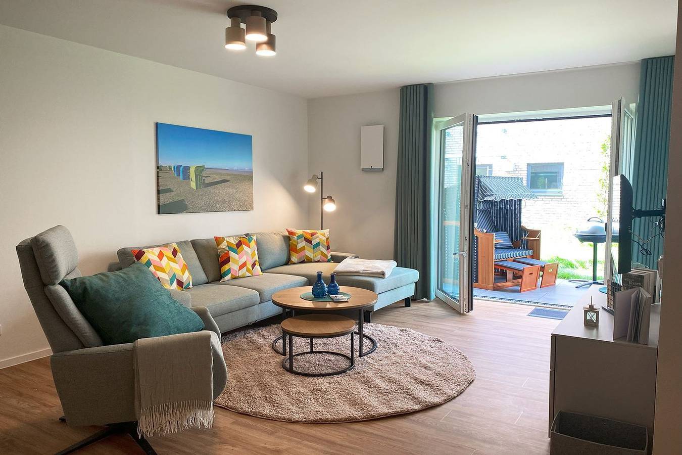 Apartamento entero, Apartamento de vacaciones para 4 personas con terraza in Tossens, Butjadingen
