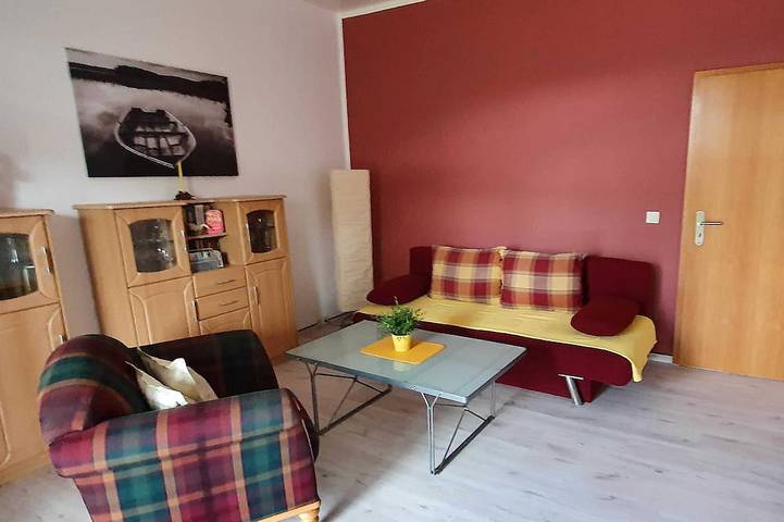 Ferienwohnung für 3 Personen, mit Terrasse und Garten in Ventschow