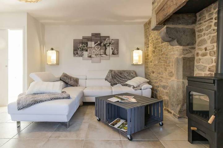 Gîte pour 6 personnes, avec jardin