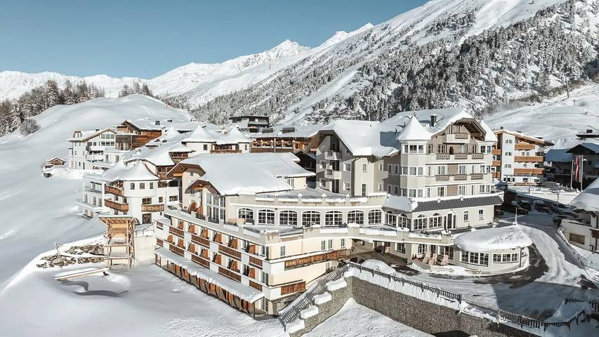 Apartament wakacyjny dla 7 osób, z taras i sauna oraz ogród w Obergurgl