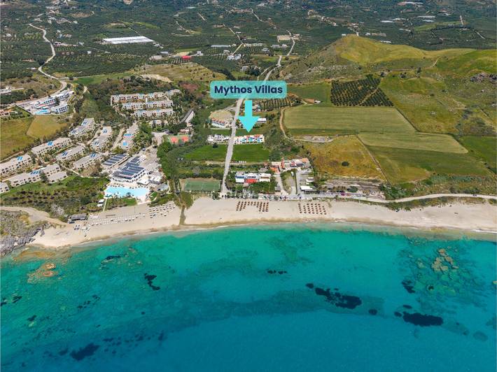 Villa für 4 Personen, mit Balkon und Terrasse sowie Garten auf Kreta - 4