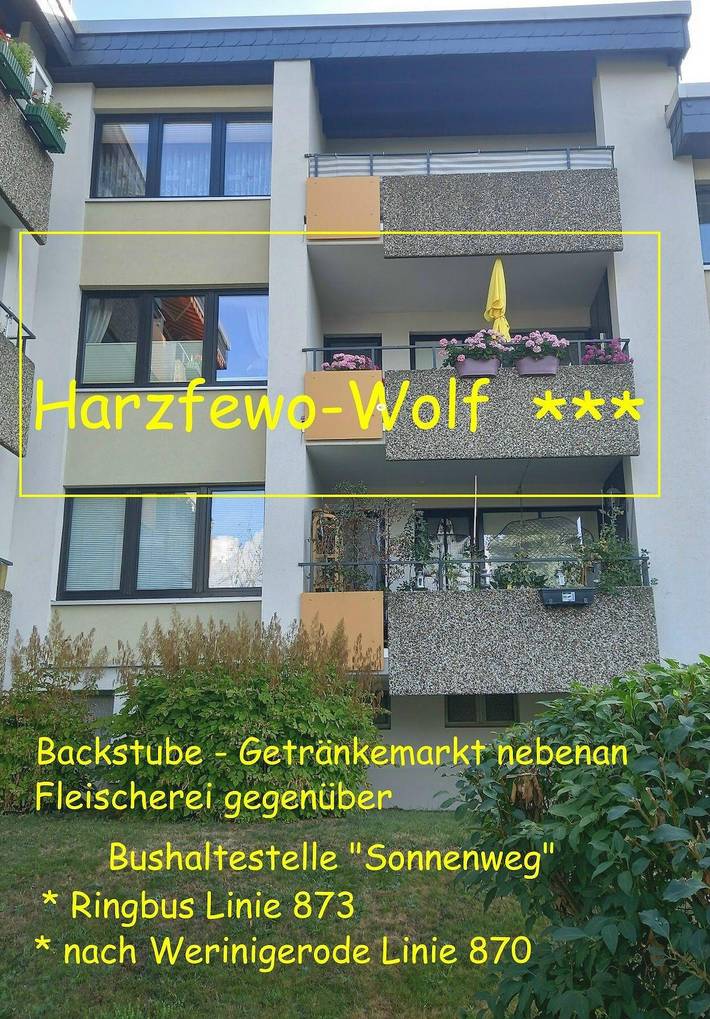 Ferienwohnung für 3 Personen, mit Balkon in Bad Harzburg - 4