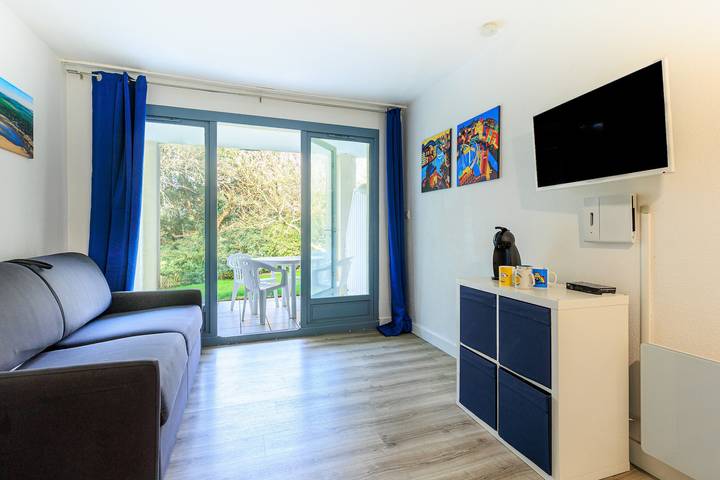 Estudio entero, Estudio acogedor en Moliets et Maa con terraza privada, barbacoa, ideal para 4 personas in Moliets-et-Maa, Côte d’Argent