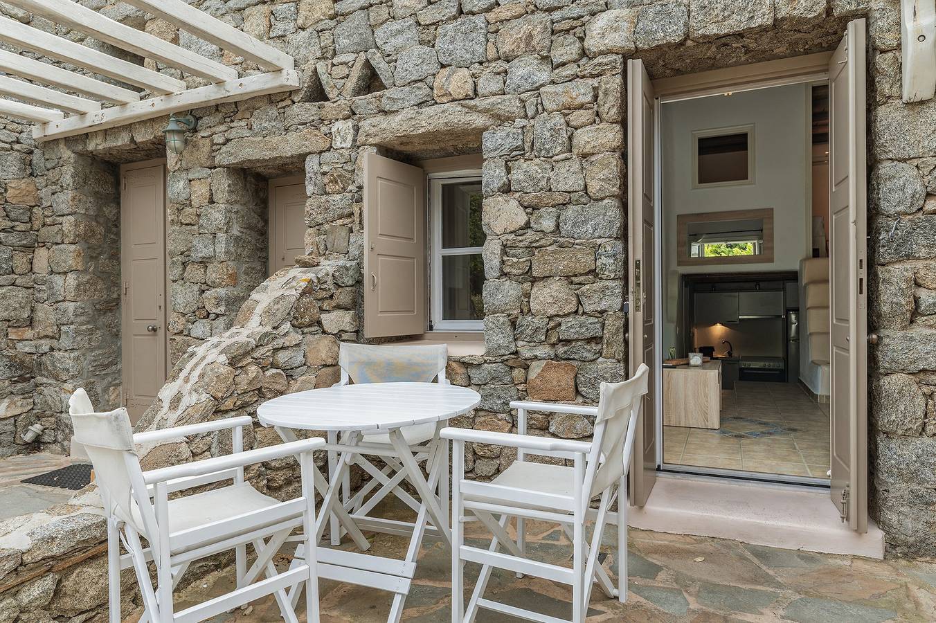 Apartamento entero, Apartamento 'Myconian V' con vistas al mar, Wi-Fi y aire acondicionado in Mykonos