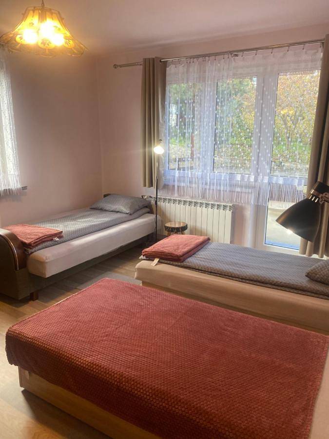 Apartament wakacyjny dla 3 osób, z widok i taras, zwierzęta dozwolone w Balice