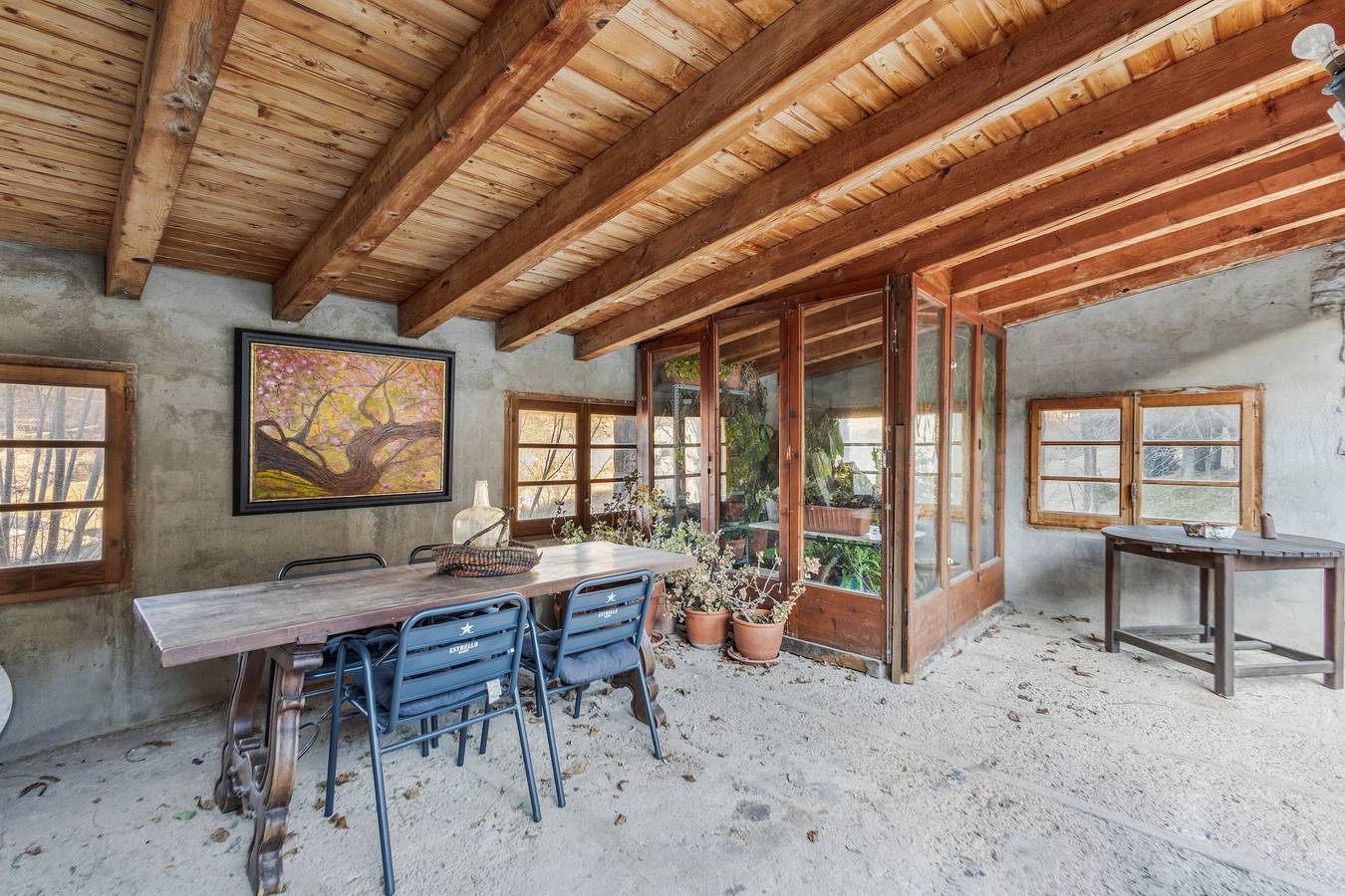 Casa Rural 'El Bac' con vistas a la montaña, terraza y jardín privados in Castellar de Nuch, Pirineo Catalan