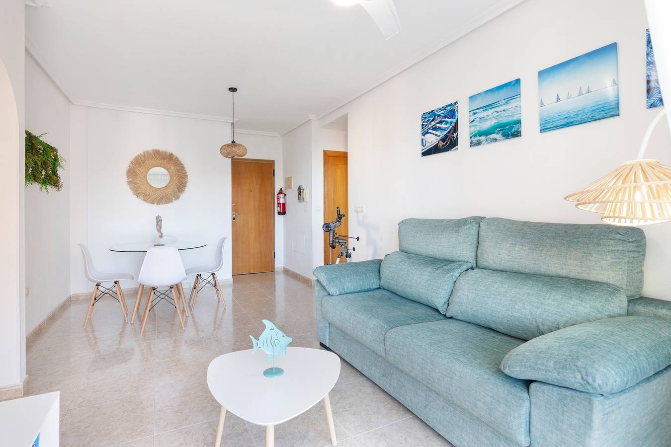 Ganze Wohnung, Ferienwohnung 'Mistral Apartment La Manga' mit Meerblick, Wi-Fi und Klimaanlage in San Javier, Costa Cálida