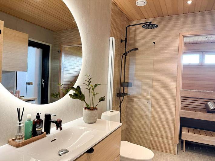 Casa de vacaciones para 6 personas, con sauna y jardín - 1