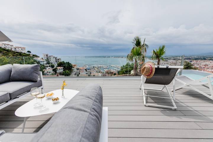 Chalet für 6 Personen, mit Meerblick und Balkon in Roses - 3