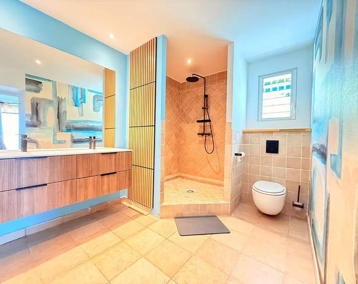 Location de vacances pour 6 personnes, avec piscine ainsi que terrasse et vue, animaux acceptés dans Friars Bay Saint Martin - 2