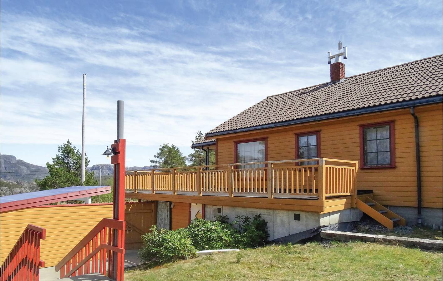 Ferienhaus für 11 Personen mit Terrasse in Gjesdal