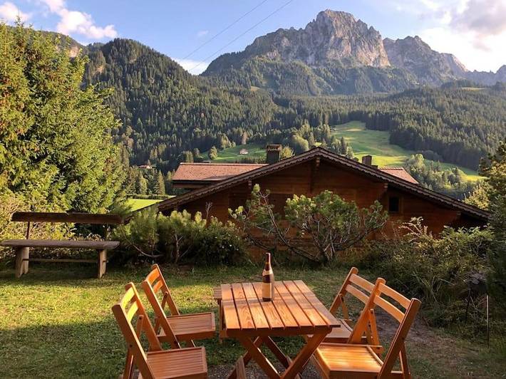 Gîte pour 5 personnes, avec Terrasse ainsi que Jardin et Vue à Rougemont - 2
