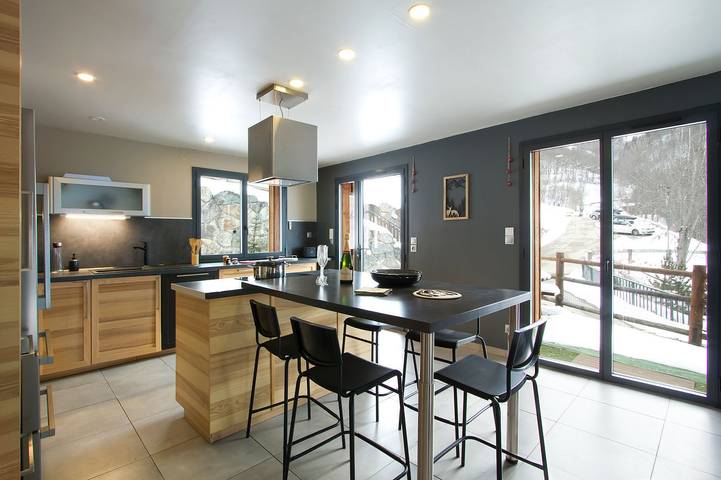 Chalet pour 10 personnes avec balcon in Mont-de-Lans, Les Deux Alpes