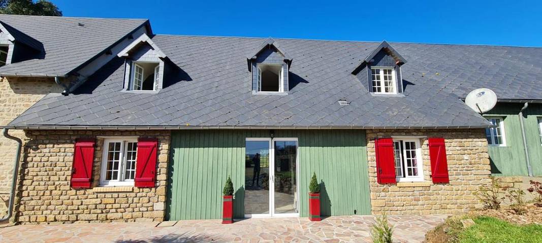 Chambre d’hôte pour 5 personnes, avec terrasse ainsi que jardin et vue dans la Manche - 4